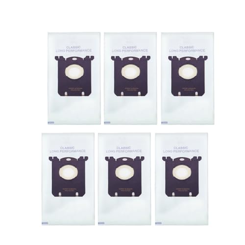 Kit Staubbeutel Staubsaugerbeutel kompatibel mit Philips Electrolux FC8202 FC8204 FC9087 FC9088 HR8354 HR8360 HR8378 HR8426 HR8514 (Color : 6 Pcs) von ORCOW