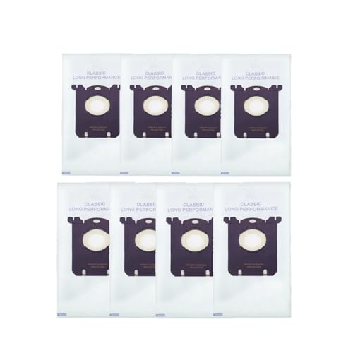 Kit Staubbeutel Staubsaugerbeutel kompatibel mit Philips Electrolux FC8202 FC8204 FC9087 FC9088 HR8354 HR8360 HR8378 HR8426 HR8514 (Color : 8 Pcs) von ORCOW