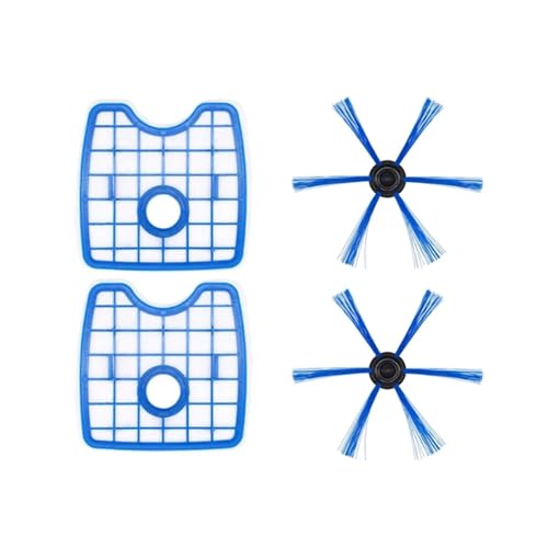 ORCOW Ersatzteile kompatibel mit Philips FC8820 FC8810 FC8812 FC8822 FC8830 FC8832 FC8932 FC8068 Roboter-Staubsaugerfilter-Seitenbürste von ORCOW