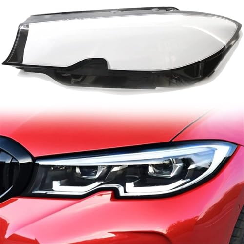 ORCOW ScheinwerfergläSer GläSer Streuscheiben FüR BMW 3 Series G20 G28 320i 330i 325Li 2019 2020 2021, Transparentes Polycarbonat, Links Oder Rechts 1st,Left von ORCOW