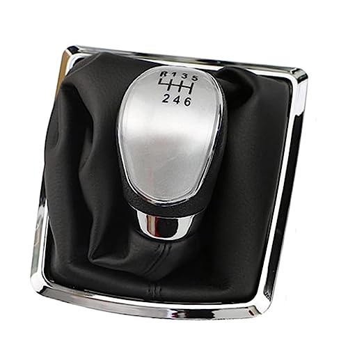 ORDALI Auto Schaltknauf für Ford Kuga 2008 2009 2010 2011 2012,Schalthebel Schaltknöpfe Handball Griff Knauf Schaltsack Schaltknüppel Gang Getriebe Hebelkopf Ersatzteil,6 Speed von ORDALI