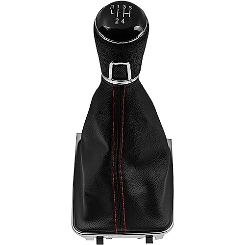 ORDALI Auto Schaltknauf für VW Golf 7 A7 MK7 /GTI/GTD 2013-2018,Schalthebel Schaltknöpfe Handball Griff Knauf Schaltsack Schaltknüppel Gang Getriebe Hebelkopf Ersatzteil,5 Speed Case A5 von ORDALI