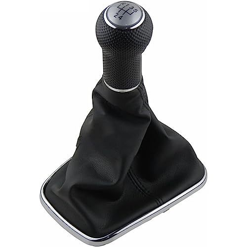 ORDALI Auto Schaltknauf für VW Mk4 Golf GTI R32 1999-2005,Schalthebel Schaltknöpfe Handball Griff Knauf Schaltsack Schaltknüppel Gang Getriebe Hebelkopf Ersatzteil,5 Speed 3 von ORDALI
