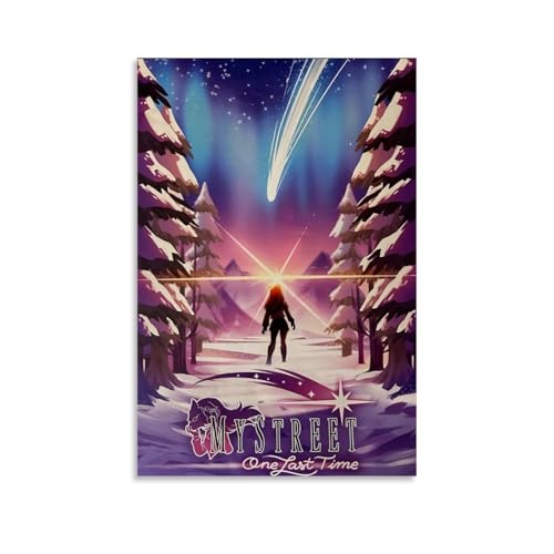 OREAUORN Aphmau Serie Mystery (2) Poster auf Leinwand, ästhetisches Vintage-Poster, dekoratives Gemälde für Wohnzimmer, Schlafzimmer, 30 x 45 cm, ungerahmter Stil von OREAUORN