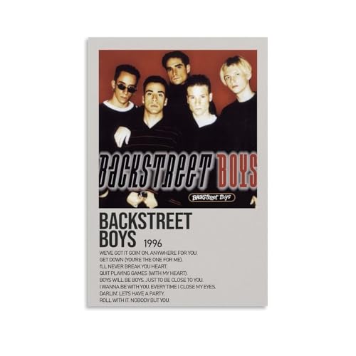 OREAUORN Backstreet Boys 1996 Poster, Wandkunst, Leinwand, ästhetisches Vintage-Poster, dekoratives Gemälde für Wohnzimmer, Schlafzimmer, 20 x 30 cm, ungerahmter Stil OREAUORN Backstreet Boys 1996 Poster, Wandkunst, Leinwand, ästhetisches Vintage-Poster, dekoratives Gemälde für Wohnzimmer, Schlafzimmer, 20 x 30 cm, ungerahmter Stil von OREAUORN