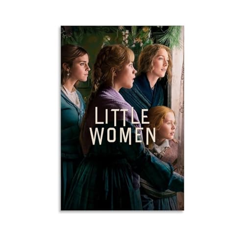 OREAUORN Filmposter "Little Women", Wandkunst, Leinwand, ästhetisches Vintage-Poster, dekoratives Gemälde für Wohnzimmer, Schlafzimmer, 40 x 60 cm, ungerahmt, 5 von OREAUORN