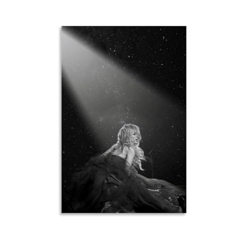 OREAUORN Shakira (2) Poster, Wandkunst, Leinwand, ästhetisches Vintage-Poster, dekoratives Gemälde für Wohnzimmer, Schlafzimmer, 30 x 45 cm, ungerahmter Stil von OREAUORN