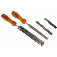 Schärfsatz für Sägeketten 3/8' 4,5 mm Feile Lehre Schärfset - Oregon von OREGON
