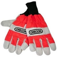 Forst Handschuhe Schnittschutz Kettensäge rot s-xl en 381 Holzarbeit - Oregon von OREGON