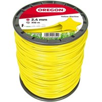 Oregon - Freischneiderfaden Stern Nylon Gelb ø2.4mm/332m 69-455-Y von OREGON