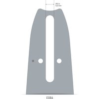 Kettensägenführungsschiene 253ATLE099 Führung: 64 cm Teilung: .404'Gauge: 1.6 Glieder: 84 DuraCut von OREGON