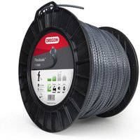 Freischneiderfaden Quadratisch Flexi-blade Schwarz/Grau ø2.5mm/281m Oregon 111086E von OREGON