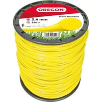 Freischneiderschnur, rund, Nylon, gelb, ø 2.4mm/264m Oregon 69-365-Y von OREGON