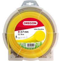 Mähfaden, Trimmerfaden Gelb Roundline - 2,7 mm x 70 m (69-382-Y) - Oregon von OREGON