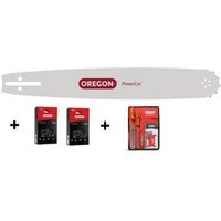 Pro Forst-Kit 649557 - Führungsschiene + 2 Ketten + Schärfset - Oregon Pro Forst-Kit 649557 - Führungsschiene + 2 Ketten + Schärfset - Oregon von OREGON