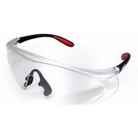 Schutzbrille klar mit Rahmen oben Arbeitsschutzbrille Augenschutz Brille - Oregon von OREGON