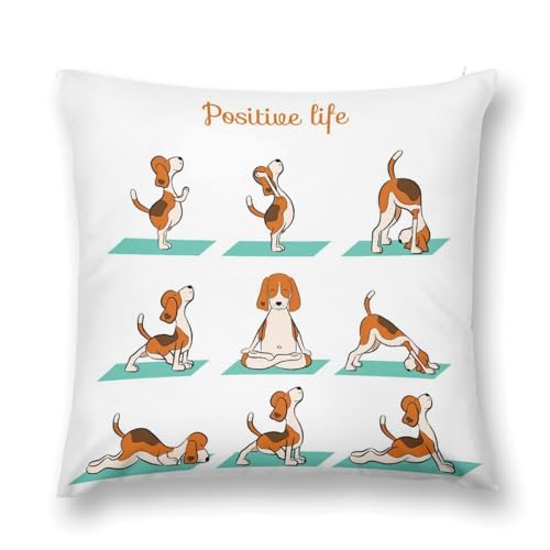 ORENZ Plüsch-Kissenbezug Beagle Hund Überwurf-Kissenbezug Kissenbezüge Kissenbezüge Für Sofa-Couch-Bett-Dekor 40 x 40 cm ORENZ Plüsch-Kissenbezug Beagle Hund Überwurf-Kissenbezug Kissenbezüge Kissenbezüge Für Sofa-Couch-Bett-Dekor 40 x 40 cm von ORENZ