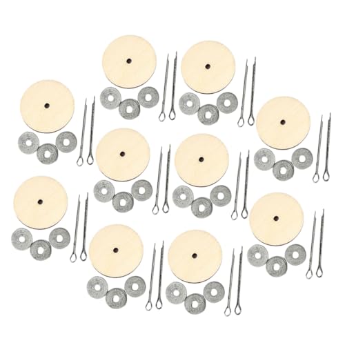 ORFOFE 10 Sätze Doll Joints Zubehörset Teiliges Holz für Bewegliche Teddybären und Puppen DIY Bastelbedarf für Kreative Projekte Ergänzung für Spielzeugherstellung ORFOFE 10 Sätze Doll Joints Zubehörset Teiliges Holz für Bewegliche Teddybären und Puppen DIY Bastelbedarf für Kreative Projekte Ergänzung für Spielzeugherstellung von ORFOFE