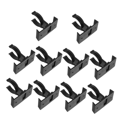 ORFOFE 10 Sätze Verstellbare Schwarze PP Kunststoff Küchensockelclips mit Schrauben Robuste Möbel Füße mit Rutschfester Befestigung Höhenverstellbar und Belastbar für Küchenmöbel ORFOFE 10 Sätze Verstellbare Schwarze PP Kunststoff Küchensockelclips mit Schrauben Robuste Möbel Füße mit Rutschfester Befestigung Höhenverstellbar und Belastbar für Küchenmöbel von ORFOFE