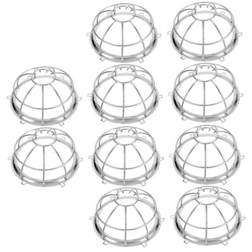 ORFOFE 10 Stck. Feuerlöschsprinkler Schutzkorb aus Robustem Eisen Einfache Montage Stilvolles Design für Hotels Restaurants Büros Einsetzbar Langlebiger Sprinkler Schutzrahmen von ORFOFE