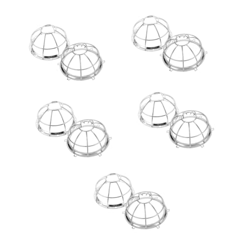 ORFOFE 10 Stck. Feuerschutz Sprinklerkopf Schutzgestell aus Robustem Eisen Transparenter Halter für Brandschutzsysteme Einfache Montage Kompatibel mit Rauchmeldern Geeignet für Hotels ORFOFE 10 Stck. Feuerschutz Sprinklerkopf Schutzgestell aus Robustem Eisen Transparenter Halter für Brandschutzsysteme Einfache Montage Kompatibel mit Rauchmeldern Geeignet für Hotels von ORFOFE