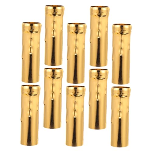 ORFOFE 10 Stück Kerzenrohrabdeckungen Lampenfassung Kerzenfassungsabdeckung Fassungskerzenabdeckung Kronleuchter Lichtabdeckungen Kerzenabdeckungen Für Kronleuchter Kerzenabdeckung Für von ORFOFE