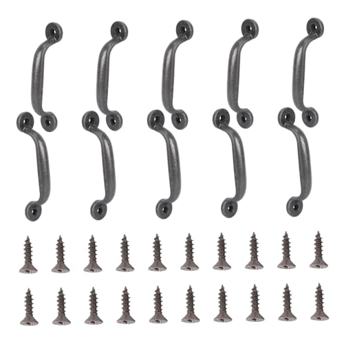ORFOFE 10 Stück Retro Möbelgriffe Vintage Türgriffe mit Schrauben Robustes Rostfreies für Küchenschränke Kommoden Vielseitig für Möbel und Schränke ORFOFE 10 Stück Retro Möbelgriffe Vintage Türgriffe mit Schrauben Robustes Rostfreies für Küchenschränke Kommoden Vielseitig für Möbel und Schränke von ORFOFE