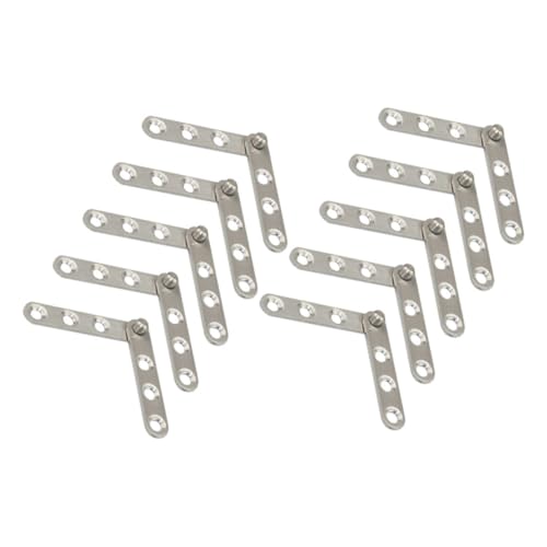 ORFOFE 10 Stück Teiliges Edelstahl Scharniere Drehbar Verdeckte Einbau scharniere für Schranktüren und Fenster Klappbar Platzsparend Robust für Möbelmontage ORFOFE 10 Stück Teiliges Edelstahl Scharniere Drehbar Verdeckte Einbau scharniere für Schranktüren und Fenster Klappbar Platzsparend Robust für Möbelmontage von ORFOFE