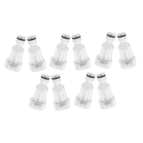 ORFOFE 10 Stück Teiliges Hochdruckreiniger Wasserfilter Adapter Schnellkupplung Wasserschlauchfilter für Autowäsche und Gartenbewässerung mit Auslaufsicherer Abdichtung und Schneller von ORFOFE
