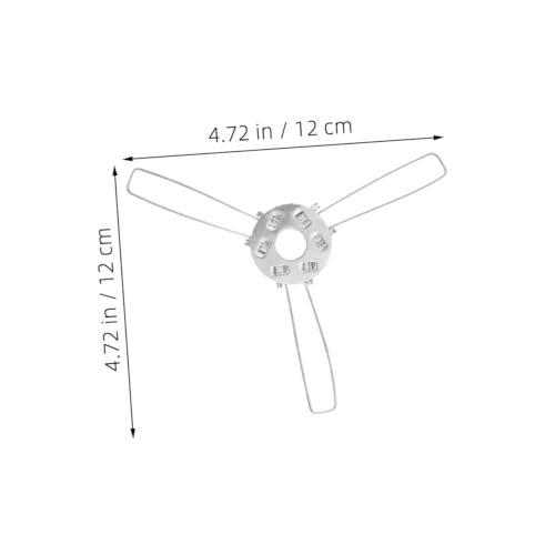 ORFOFE 10 Stück Teiliges Lampenschirm Halterung DIY Lampenschirmhalter Federklammern Einfache Montage Langlebiger Lampenschirmadapter für Individuelle Beleuchtung von ORFOFE