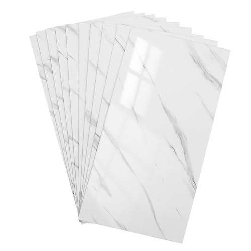 ORFOFE 10 Stück Teiliges Marmor Wandsticker Selbstklebend Küchenrückwand Bad Fliesenaufkleber Minimalistisches Design Entfernbare Aufkleber Für Schlafzimmer Wohnzimmer ORFOFE 10 Stück Teiliges Marmor Wandsticker Selbstklebend Küchenrückwand Bad Fliesenaufkleber Minimalistisches Design Entfernbare Aufkleber Für Schlafzimmer Wohnzimmer von ORFOFE