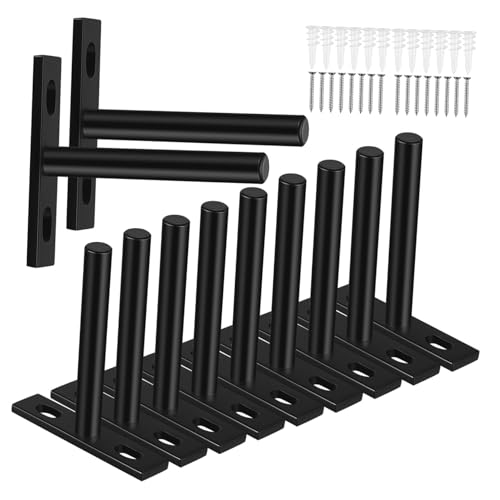 ORFOFE 10 Stück Teiliges Regalträger Metallwinkel Unsichtbar für Stabile Wandhalterungen für Schwebende Ablagen Moderne Verdeckte Winkelhalterungen für DIY Wandregale und Möbel ORFOFE 10 Stück Teiliges Regalträger Metallwinkel Unsichtbar für Stabile Wandhalterungen für Schwebende Ablagen Moderne Verdeckte Winkelhalterungen für DIY Wandregale und Möbel von ORFOFE