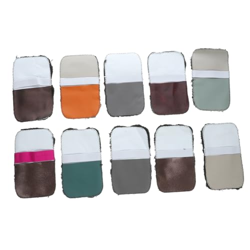 ORFOFE 10 Stück Teiliges Schuhputz handschuh Simuliertem Wolle Elastisch und Langlebig Praktische Reinigungshandschuhe zur Schnellen Schuhpflege und Politur Geeignet für Zufällige Farbe von ORFOFE