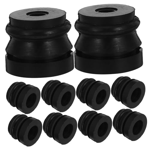 ORFOFE 10 Stück Teiliges Set Kettensägen Dämpferpuffer Gummipolster Vibrationsdämpfend Kompatibel für Benzin Kettensäge Einfache Langlebig Robust von ORFOFE