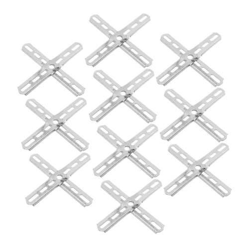 ORFOFE 10 Stück Teiliges Silberne Deckenleuchten-halterungen Vielseitig Kompatibel Modernes Design Einfache Montage für Pendel Kronleuchterbeleuchtung von ORFOFE