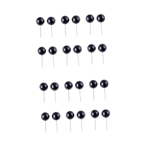 ORFOFE 100 Stück DIY Puppenaugen Schwarze Bohnen Stil Sicherheitsaugen für Plüschtiere Amigurumi Bastelprojekte Cartoon Tier Augen Zubehör ORFOFE 100 Stück DIY Puppenaugen Schwarze Bohnen Stil Sicherheitsaugen für Plüschtiere Amigurumi Bastelprojekte Cartoon Tier Augen Zubehör von ORFOFE