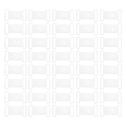 ORFOFE 100 Stück Kunststoffverschluss Rechteckig mit Rand Abreißbare Sicherheitsverschluss klammern für DIY Paracord Armbänder Halsketten Basteln und Verbindung von Schmuckaccessoires ORFOFE 100 Stück Kunststoffverschluss Rechteckig mit Rand Abreißbare Sicherheitsverschluss klammern für DIY Paracord Armbänder Halsketten Basteln und Verbindung von Schmuckaccessoires von ORFOFE