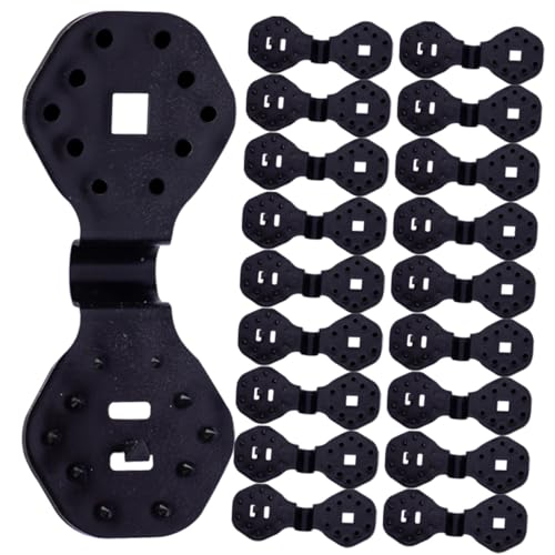 ORFOFE 100 Stück Robuste Clips für Schattiernetz und Sonnensegel Runde Form Netzklemmen aus Kunststoff Wetterbeständige Befestigungen für Garten Gewächshaus und Outdoor Netze ORFOFE 100 Stück Robuste Clips für Schattiernetz und Sonnensegel Runde Form Netzklemmen aus Kunststoff Wetterbeständige Befestigungen für Garten Gewächshaus und Outdoor Netze von ORFOFE