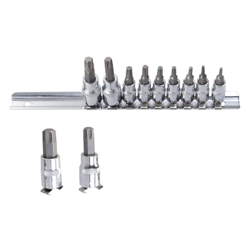 ORFOFE 11 STÜCKE Teiliges T Förmiges Bit Steckschlüsselsatz Set aus Hochwertigem Vanadium Stahl mit Aufbewahrungsbox Langlebig und Professionell für Maschinenreparatur und ORFOFE 11 STÜCKE Teiliges T Förmiges Bit Steckschlüsselsatz Set aus Hochwertigem Vanadium Stahl mit Aufbewahrungsbox Langlebig und Professionell für Maschinenreparatur und von ORFOFE