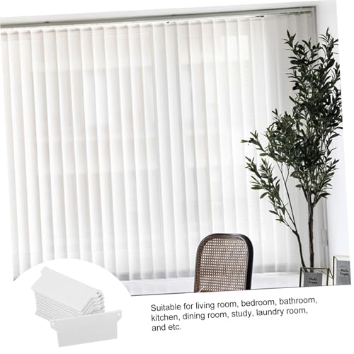 ORFOFE 12 Stück Teiliges Kunststoff-bodenplatten für Vertikale Jalousien Langlebige Vorhangzubehör Einfache Montage Ersatz für Beschädigte Blinds Geeignet für Heimgebrauch ORFOFE 12 Stück Teiliges Kunststoff-bodenplatten für Vertikale Jalousien Langlebige Vorhangzubehör Einfache Montage Ersatz für Beschädigte Blinds Geeignet für Heimgebrauch von ORFOFE