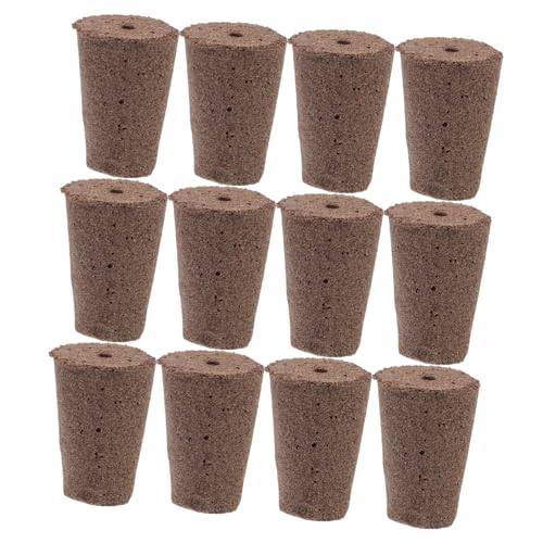 ORFOFE 12 Stück Teiliges Nährstoffblock Soillose Kultivierung Luftdurchlässige Feuchtigkeitsregulierende Anzuchtblöcke mit Hoher Wasseraufnahme Leichtes Substrat für Gesundes von ORFOFE