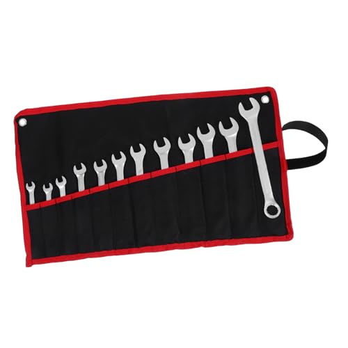 ORFOFE 12 Stück Teiliges Stahl kombinationsschlüssel Offener und Ringschlüssel funktion Inklusive Oxford tasche Multifunktional für Auto Motorradreparatur Tragbar und Langlebig ORFOFE 12 Stück Teiliges Stahl kombinationsschlüssel Offener und Ringschlüssel funktion Inklusive Oxford tasche Multifunktional für Auto Motorradreparatur Tragbar und Langlebig von ORFOFE