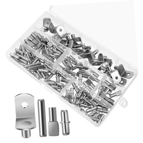 ORFOFE 120 Stück Teiliges Metall Regalbodenträger mit Robuster Tragfähigkeit Minimalistisches Design für Glasregale in Küchen und Bücherregalen Stabile Halterung für Wohn und ORFOFE 120 Stück Teiliges Metall Regalbodenträger mit Robuster Tragfähigkeit Minimalistisches Design für Glasregale in Küchen und Bücherregalen Stabile Halterung für Wohn und von ORFOFE