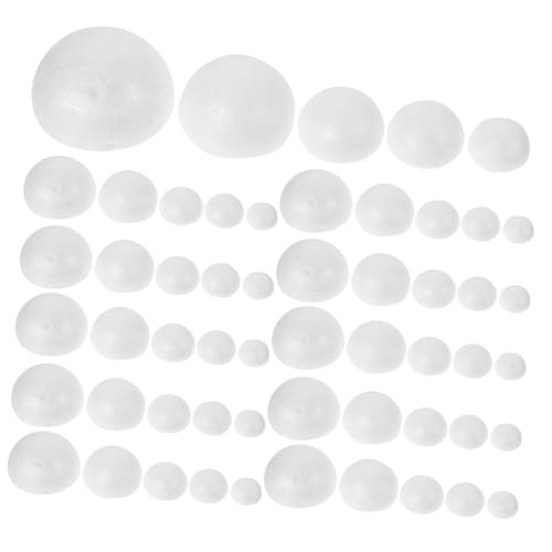 ORFOFE 150 Stück Teiliges Halbkreis Schaumstoffball aus Sicherem Material für DIY Bastelprojekte Kreative Desktop Dekorationen Kinderfreundlich Glatt und Bemalbar für Kindergarten und ORFOFE 150 Stück Teiliges Halbkreis Schaumstoffball aus Sicherem Material für DIY Bastelprojekte Kreative Desktop Dekorationen Kinderfreundlich Glatt und Bemalbar für Kindergarten und von ORFOFE