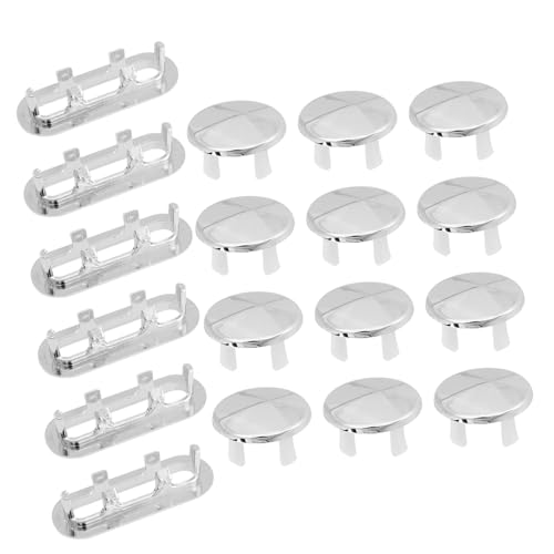 ORFOFE 18 Stück Teiliges Waschbecken Überlaufring Langlebige Kunststoff Abflussabdeckung Installieren Passend für Bad und Waschbecken Praktisches Zubehör für Überlaufloch ORFOFE 18 Stück Teiliges Waschbecken Überlaufring Langlebige Kunststoff Abflussabdeckung Installieren Passend für Bad und Waschbecken Praktisches Zubehör für Überlaufloch von ORFOFE