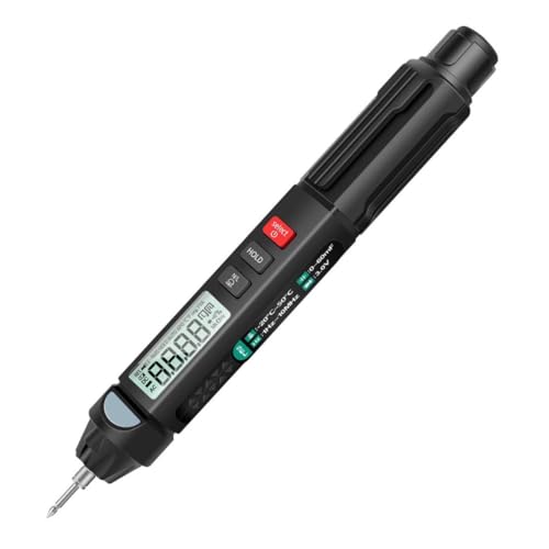 ORFOFE 1Satz Intelligenter Elektrischer Test Bleistift mit LCD Hintergrundbeleuchtung Ncv Sensor Spannungsmessgerät Temperatur und Widerstandsmessung für Heim ORFOFE 1Satz Intelligenter Elektrischer Test Bleistift mit LCD Hintergrundbeleuchtung Ncv Sensor Spannungsmessgerät Temperatur und Widerstandsmessung für Heim von ORFOFE