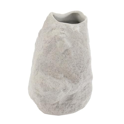 ORFOFE 1stück Simulierter Steingefäße Blumengefäß Keramik Für Desktop-Dekoration Vintage Hydroponik Blumentopf Für Kleine Pflanzen Und Trockenblumen von ORFOFE