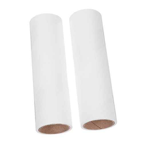 ORFOFE 2 Rollen Kleiderroller Nachfüllpapier Extra Stark Klebend pro Rolle Tragbare Fusselrolle für Effektive Haar und Staubentfernung von Kleidung Möbeln und Autositzen von ORFOFE