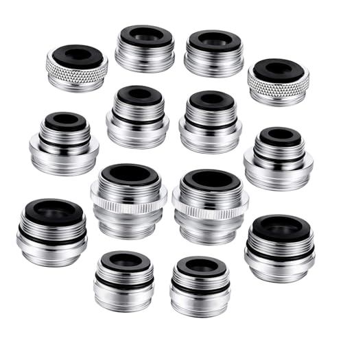 ORFOFE 2 Sätze Messing Wasserhahn Adapter Set Schlauchanschluss Wasserfilter Gartenschlauch Langlebig Rostfrei Dichtungsfest Kompakt und Leicht Kompatibel ORFOFE 2 Sätze Messing Wasserhahn Adapter Set Schlauchanschluss Wasserfilter Gartenschlauch Langlebig Rostfrei Dichtungsfest Kompakt und Leicht Kompatibel von ORFOFE