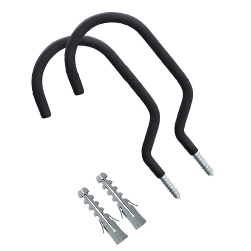 ORFOFE 2 Sätze Schwere Stahl fahrradhaken Wandhalterung für Fahrradtypen Robuster Bike wandhalter zur Platzsparenden Lagerung in Garage und Keller Sichere Montage mit ORFOFE 2 Sätze Schwere Stahl fahrradhaken Wandhalterung für Fahrradtypen Robuster Bike wandhalter zur Platzsparenden Lagerung in Garage und Keller Sichere Montage mit von ORFOFE